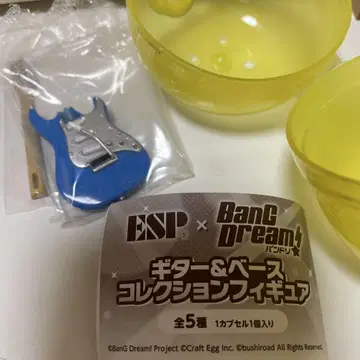 ESP Bang Dream! 기타 & 베이스 컬렉션 피규어