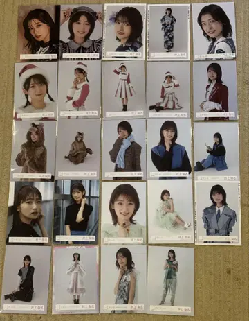 사쿠라자카46 이노우에 리나 브로마이드 묶음 판매 24장