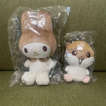산리오 코로코로 린 마이멜로디 앉은 봉제 인형 팬시 레트로