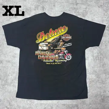 할리데이비슨 티셔츠 XL 사이즈 블랙 00s