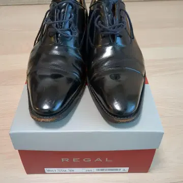 REGAL 가죽 신발 블랙 26.5