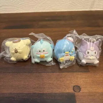 산리오 너무 많이 먹었어요 파스텔 ver 4종 세트