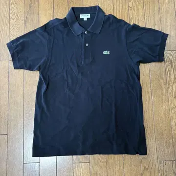 구제 의류 라코스테 LACOSTE 피케 셔츠 일본제 블랙 검정