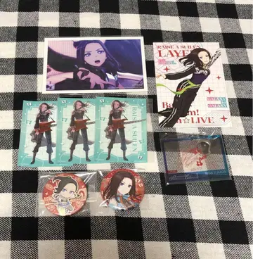 RAISE A SUILEN 레이어 캔뱃지 아크릴 키링 브로마이드