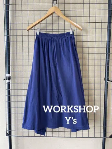 WORKSHOP Y's 워크숍 와이즈 플레어 스커트 80s90s