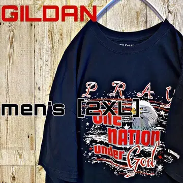 BT-5 [GILDAN] 이글 애니멀 프린트 티셔츠 men's [2XL]
