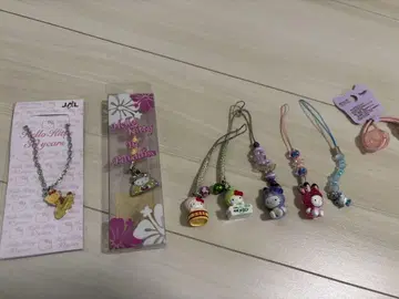 헤이세이 레트로 헬로키티 스트랩 세트