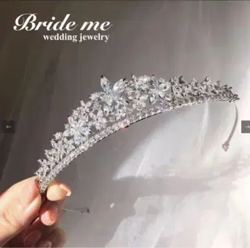 Bride me 실버 티아라
