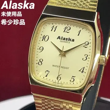 진품 레어 미사용 Alaska QZ CBM(CITIZEN)제 손목시계