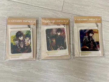 원신 종려 운명의 날 시리즈 운명의 날 생일 아크릴 키링 3세트