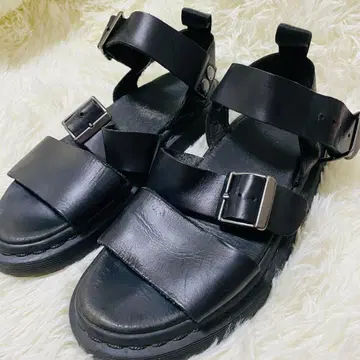 닥터마틴 샌들 GRYPHON 23cm 블랙 가죽