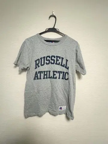 RUSSELL 그레이 티셔츠 빈티지 90s 싱글 스티치