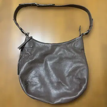 Kitamura 2 브라운 인조 가죽 백