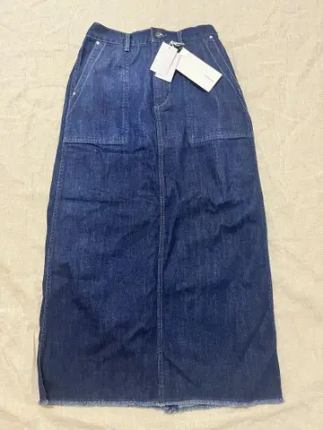 미사용 ANTGAUGE 데님 롱 스커트