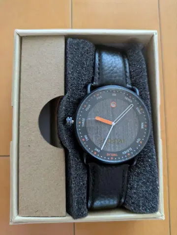 BOBIRD 아날로그 손목시계 블랙