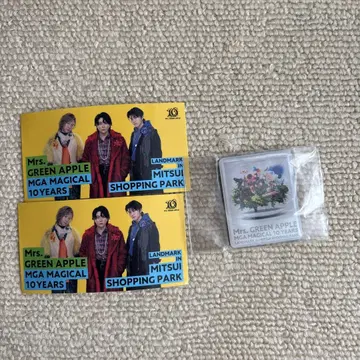 Mrs. GREEN APPLE 10주년 기념 오리지널 굿즈