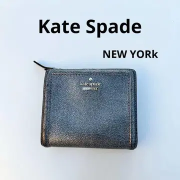 kate spade NEW YORK 케이트 스페이드 접이식 지갑 실버