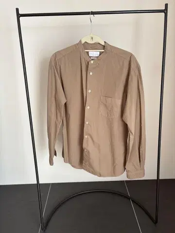 매뉴얼 알파벳 밴드 카라 셔츠 사이즈 3
