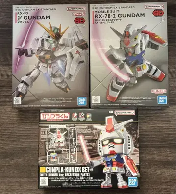 RX-93 V GUNDAM & RX-78-2 GUNDAM 외 3개 세트