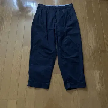 [스테디셀러] 빔즈 플러스 2PleatsTwill NAVY S