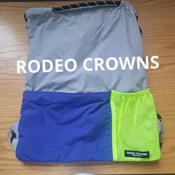 RODEO CROWNS 나일론 컬러 블록 백팩