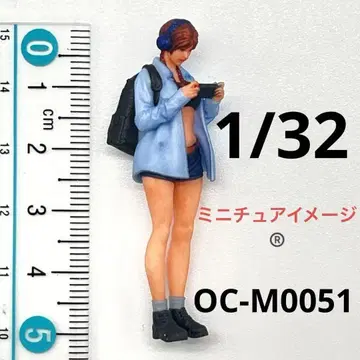 1/32 OC-M0051 피규어 완제품 미니어처 1/64보다 큽니다.