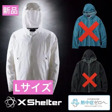 워크맨 엑스 쉘터 더위 후디 화이트 L 사이즈 후드티