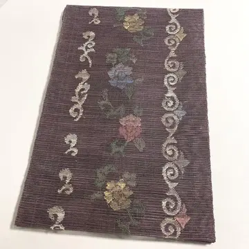 M253 오비야 사마츠 1854년 창업 여름 오비 순수 실크 나고야 오비