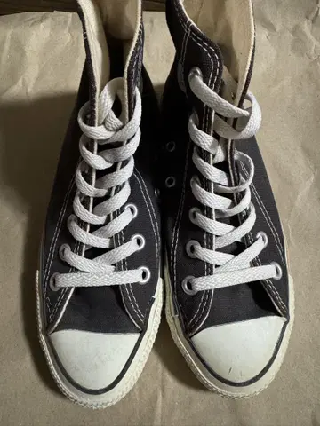 컨버스 USA제 하이컷 블랙 3 22cm
