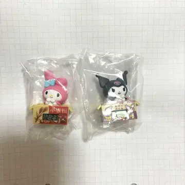 마이멜로디와 쿠로미 피규어 세트