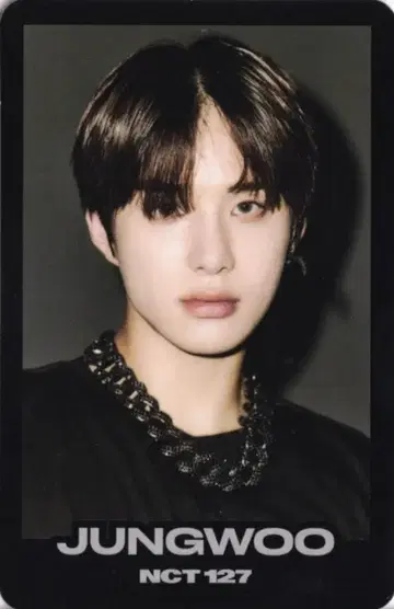 NCT 127 JUNGWOO 질주 2Baddies MD 검은색 테두리
