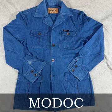 MODOC 데님 자켓 100% 코튼 LL