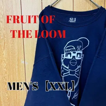 TP51 FRUIT OF THE LOOM 맨투맨 [남성용 2XL] 네이비