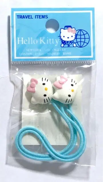 산리오 헬로키티 레트로 레어 키티 포니테일 홀더