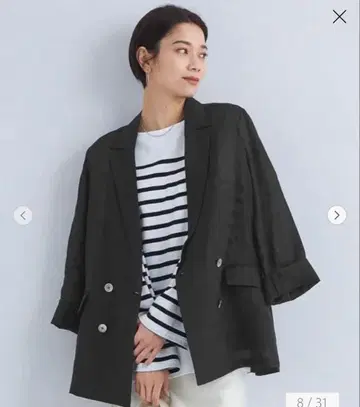 시어 라미 셔츠 자켓