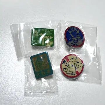 포켓몬 센터 오사카 핀 배지 지역 특산품 피카츄 뮤우 오사카 성 가챠