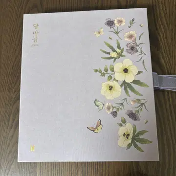 2022 BTS 달마중 포토 카드 바인더 연보라색 + 미니 포토 카드