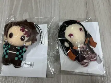 유라후와미니 봉제 인형 귀멸의 칼날 무한성 편