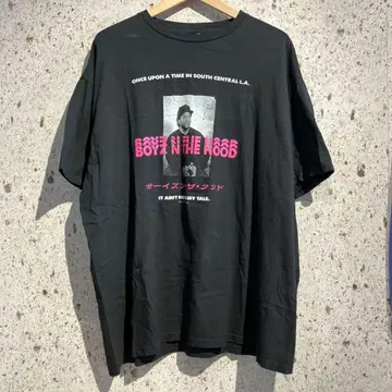 BOYZN THE HOOD 무비 티셔츠 보이스 잼 더 플랫