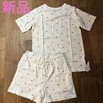 새상품 GELATO PIQUE 체리 패턴 룸웨어 세트