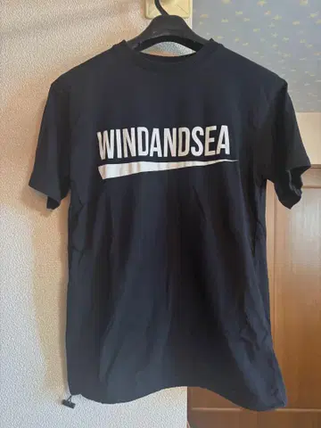 wind and sea 윈드앤씨 드로스트 티셔츠 반팔 블랙 블랙
