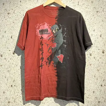 NARUTO 프린트 티셔츠 우치하 이타치 나루토 2007