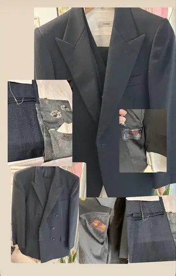 유품 정리에서 관혼상제용 정장, 여름, 겨울, 오시마 기모노 세트