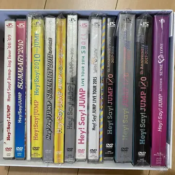 Hey! Say! JUMP LIVE DVD Blu-ray 12장 세트