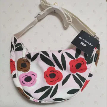 유니클로 marimekko 콜라보 꽃무늬 미니 숄더백 미사용 새상품
