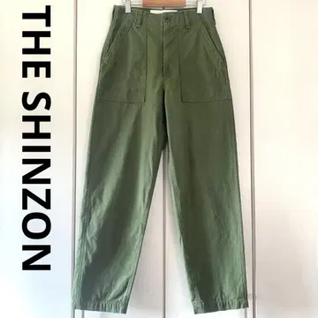 THE SHINZON 더 신존 베이커 팬츠 카키 32 카고 팬츠