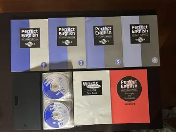 시치다식 Perfect English CD 30장, 텍스트 6권