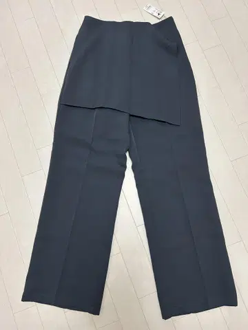스커트 레이어 팬츠