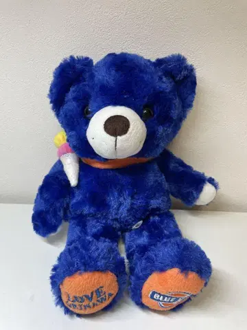 블루 씰 베어 봉제 인형 약 30cm