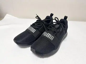 PUMA 푸마 와이어드 케이지 스니커즈 경량 블랙 27cm